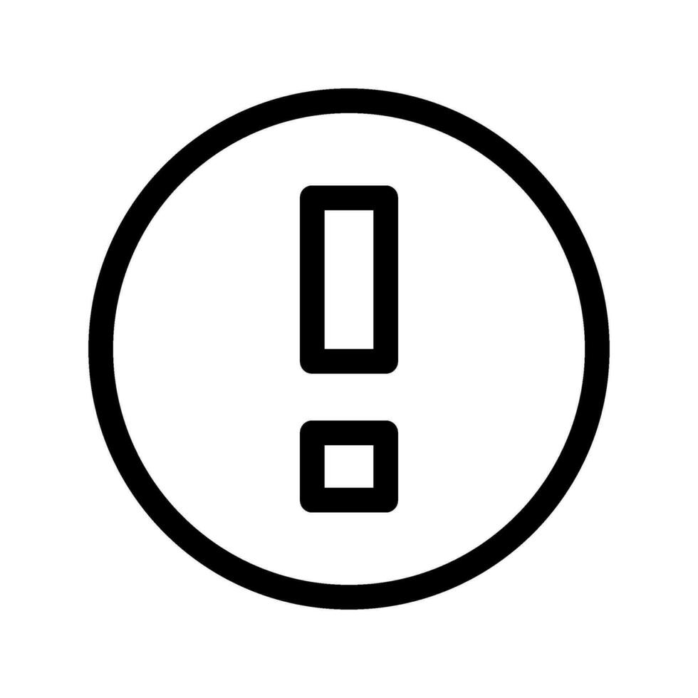 Error Icon Vector Symbol Design Illustration