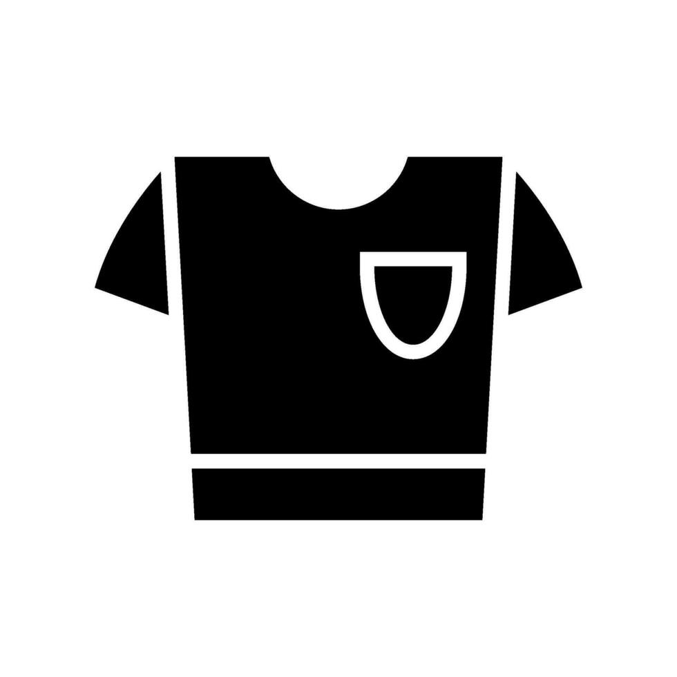 camiseta icono vector símbolo diseño ilustración
