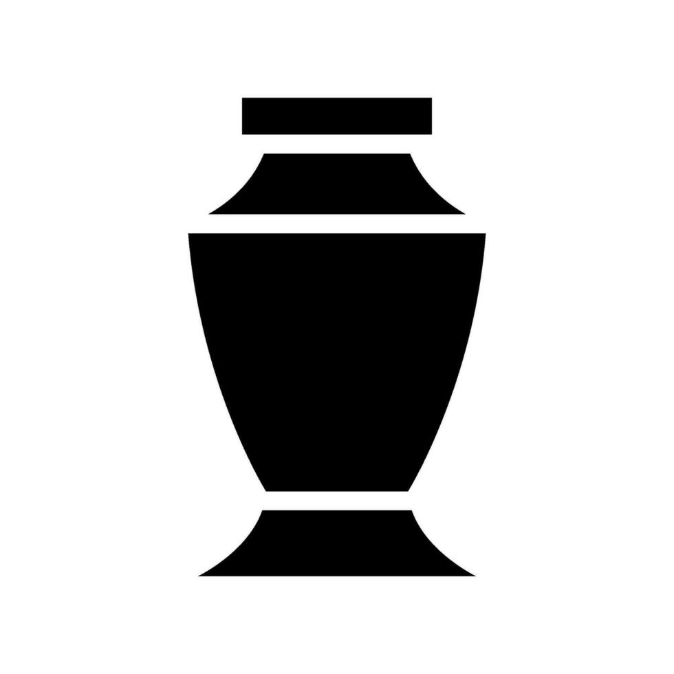 florero icono vector símbolo diseño ilustración