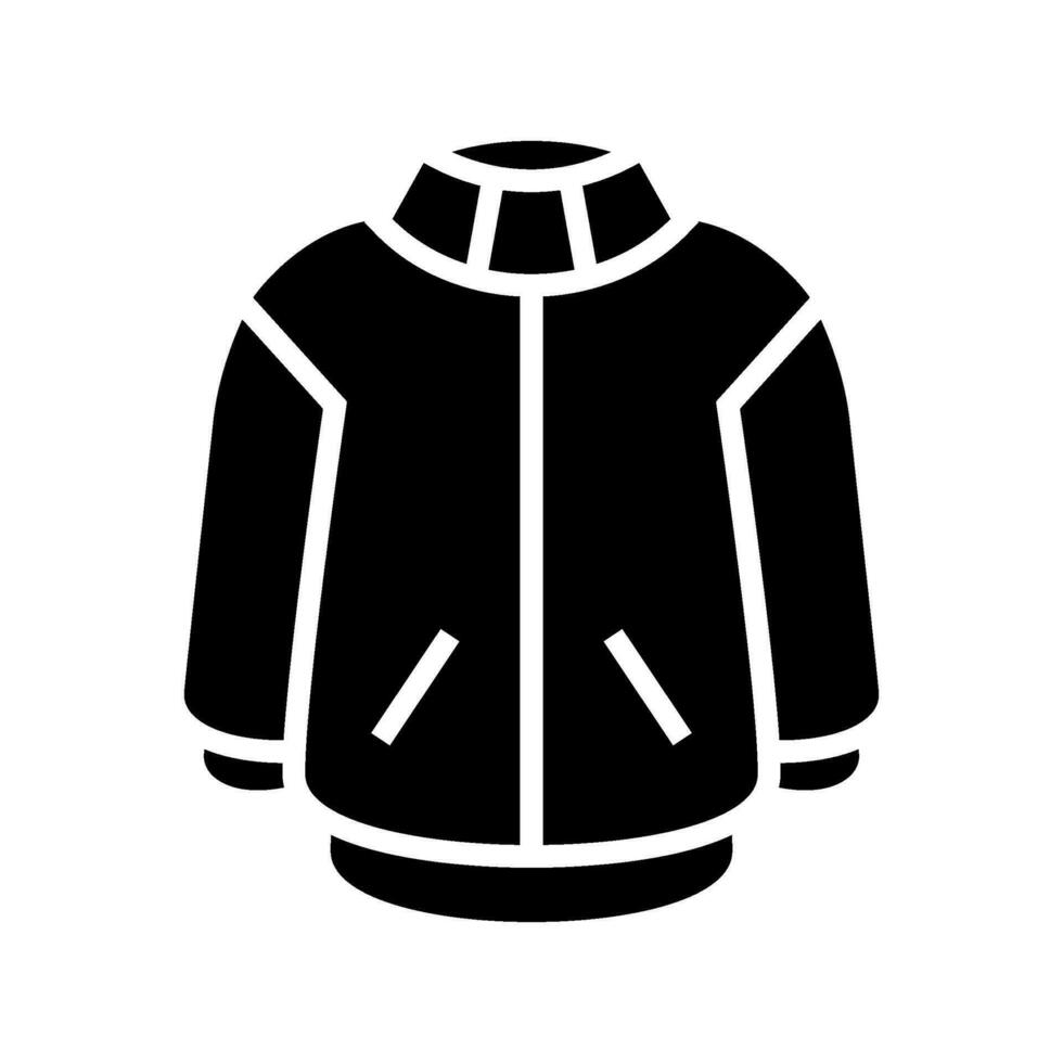 chaqueta icono vector símbolo diseño ilustración