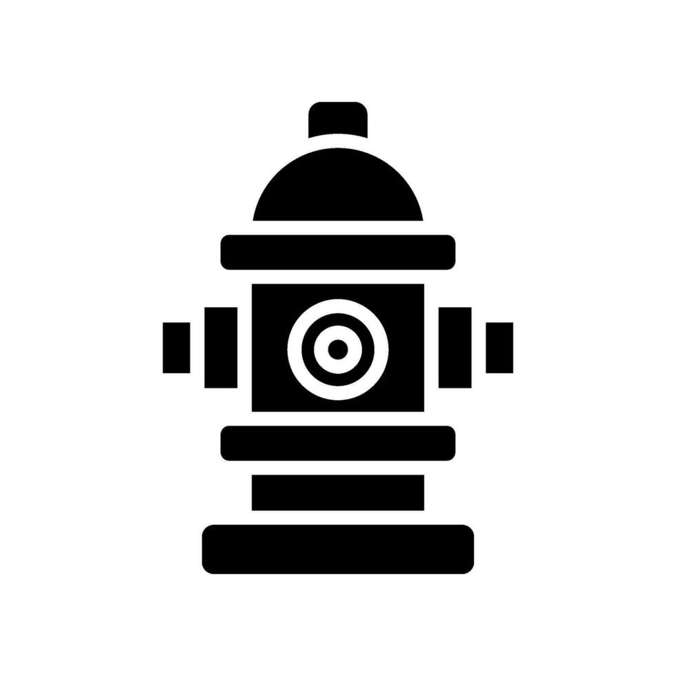 Hydrant Icon Vector Symbol Design Illustration