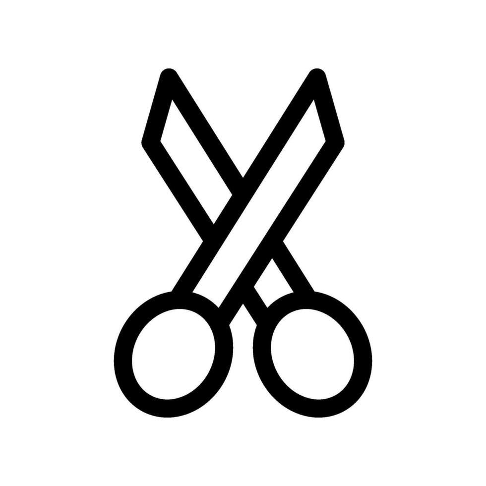Scissor Icon Vector Symbol Design Illustration