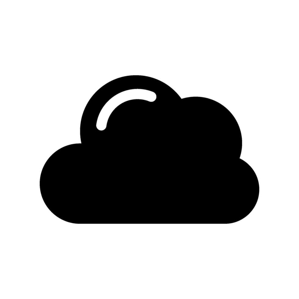 Cloud Icon Vector Symbol Design Illustration