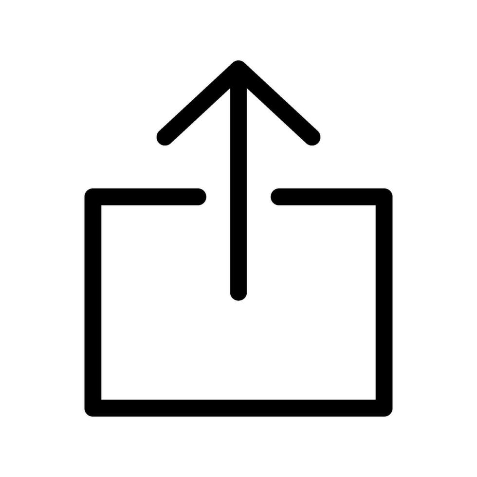 subir icono vector símbolo diseño ilustración