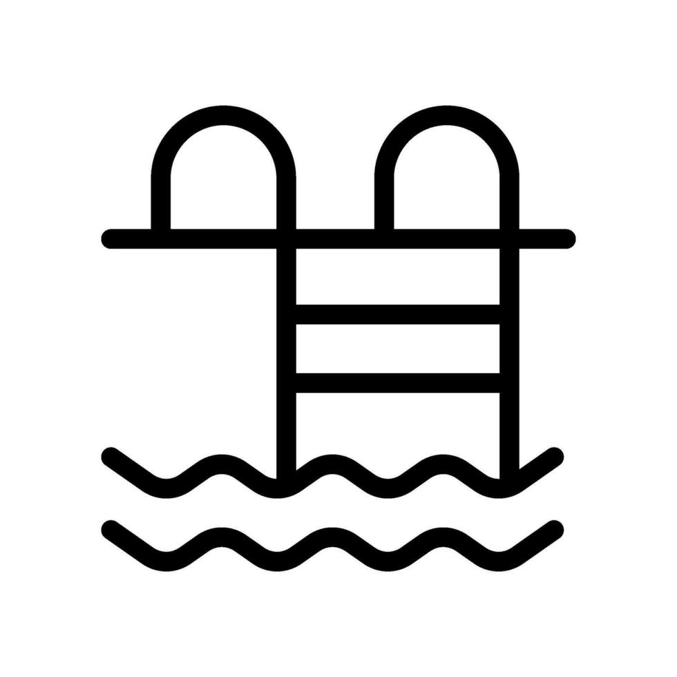 Swimming Icon Vector Symbol Design Illustration