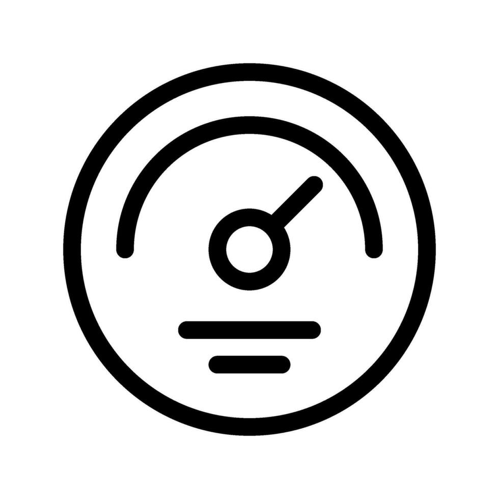 Speedometer Icon Vector Symbol Design Illustration
