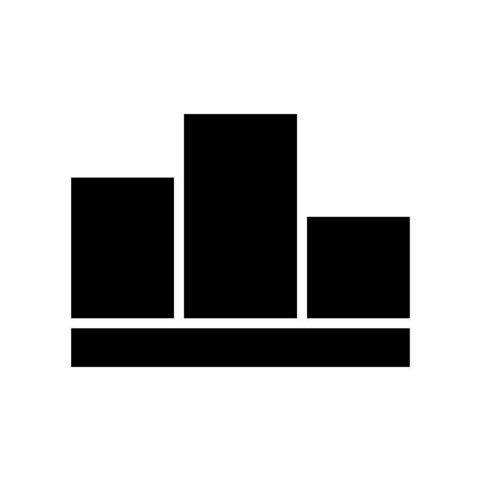 Podium Icon Vector Symbol Design Illustration