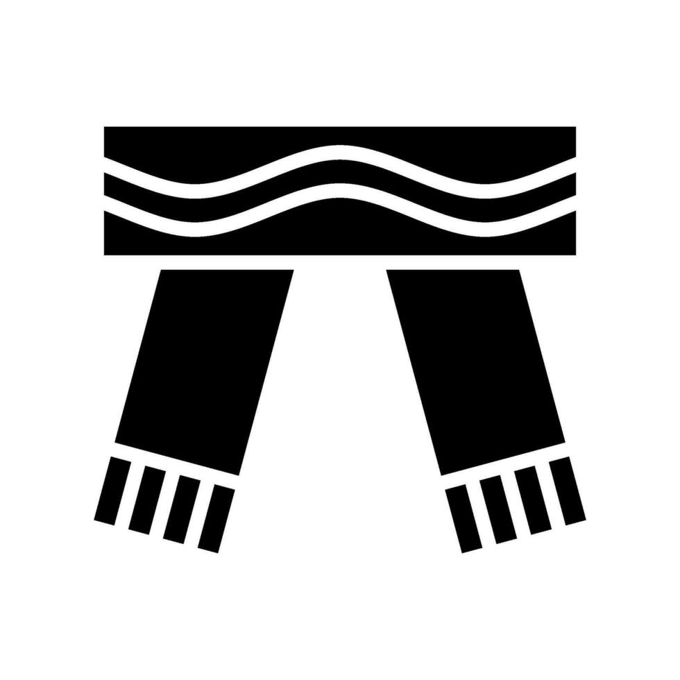 Shawl Icon Vector Symbol Design Illustration