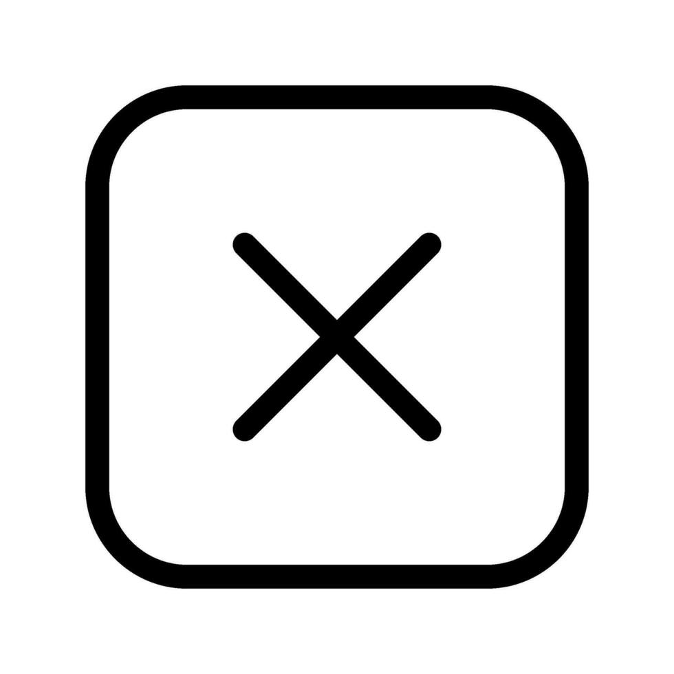 Fail Icon Vector Symbol Design Illustration