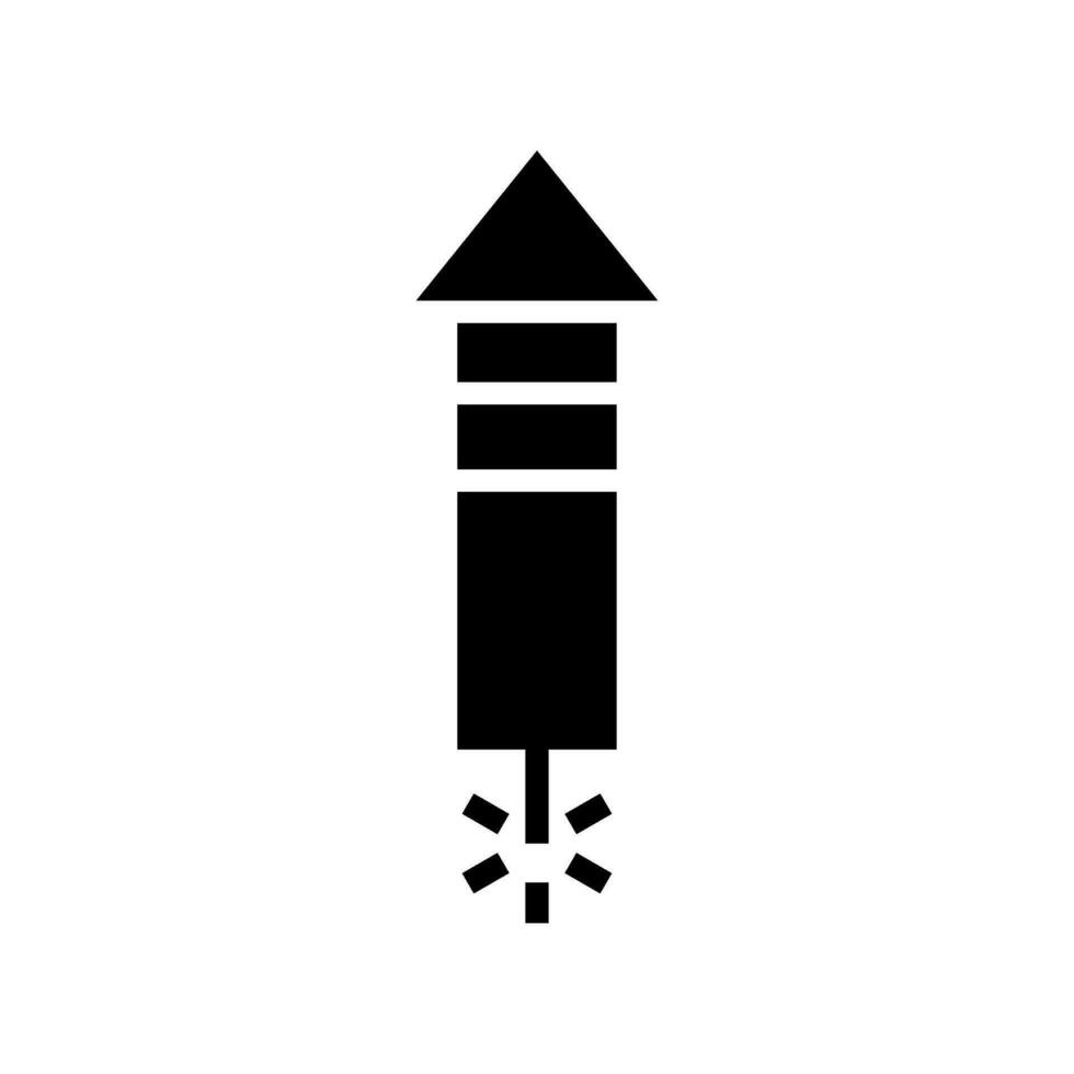 Rocket Icon Vector Symbol Design Illustration