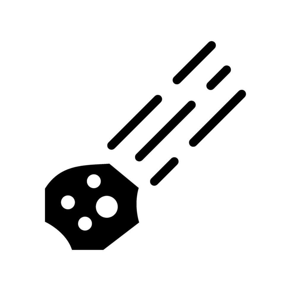 Comet Icon Vector Symbol Design Illustration