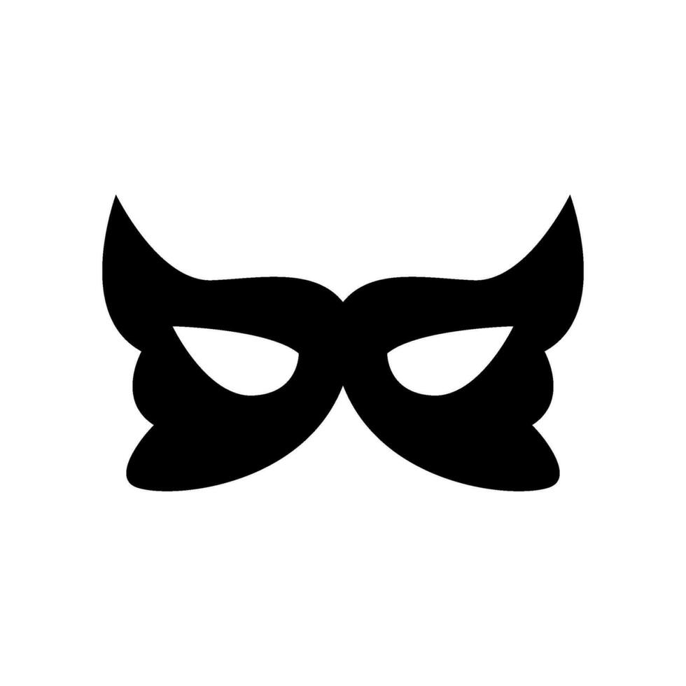 Face Mask Icon Vector Symbol Design Illustration
