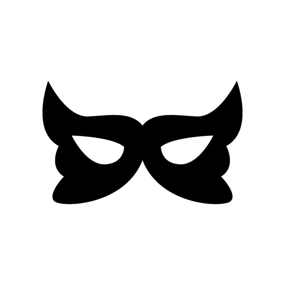 Face Mask Icon Vector Symbol Design Illustration