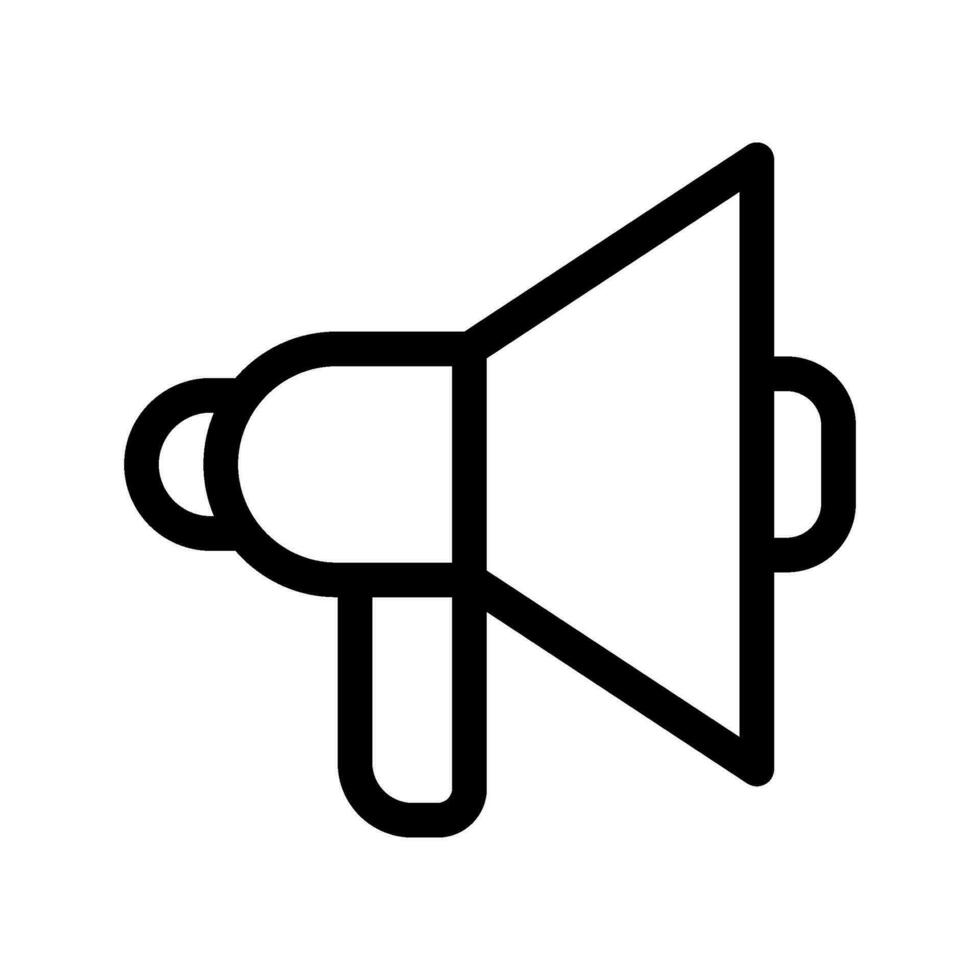 Megaphone Icon Vector Symbol Design Illustration