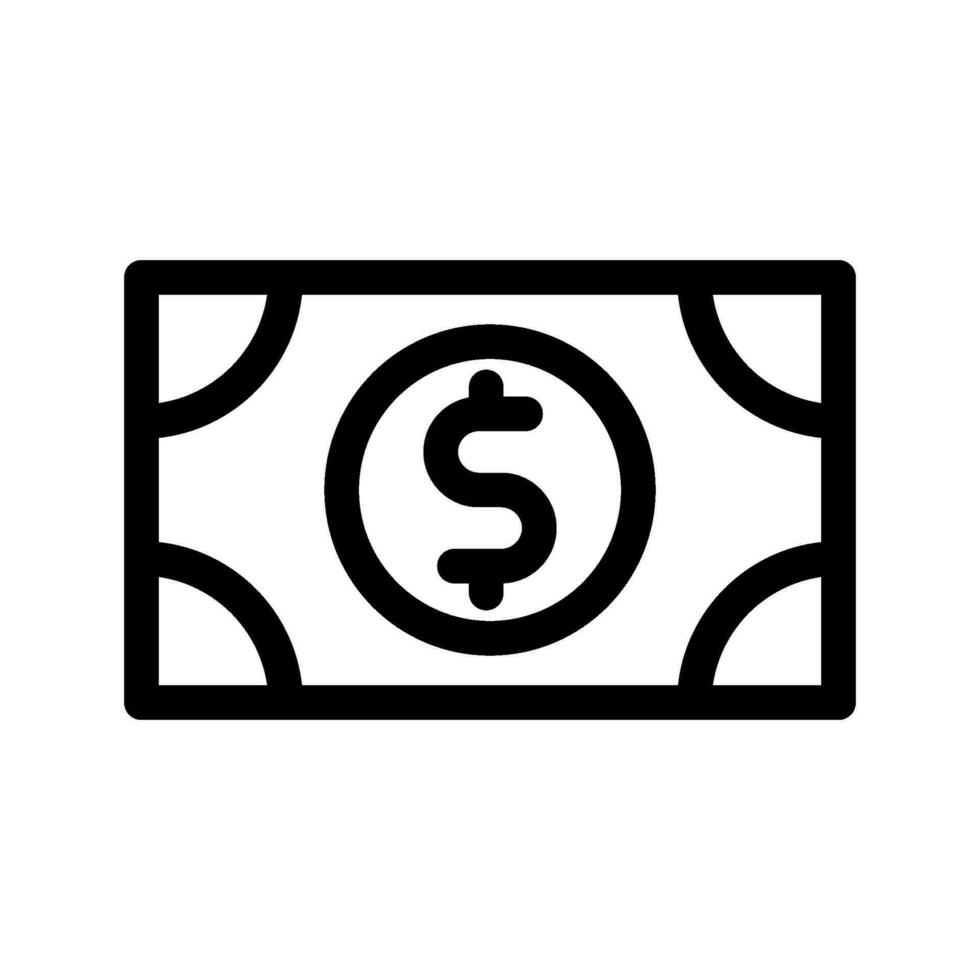 Cash Icon Vector Symbol Design Illustration