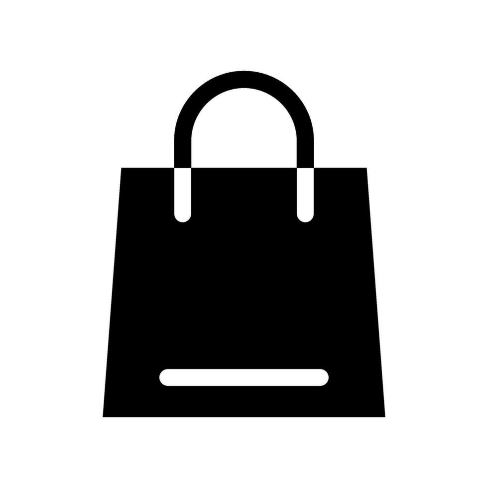 bolso icono vector símbolo diseño ilustración