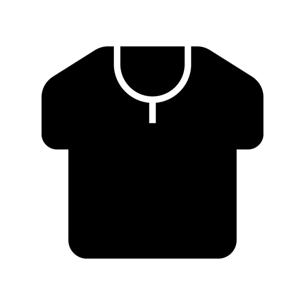 camiseta icono vector símbolo diseño ilustración