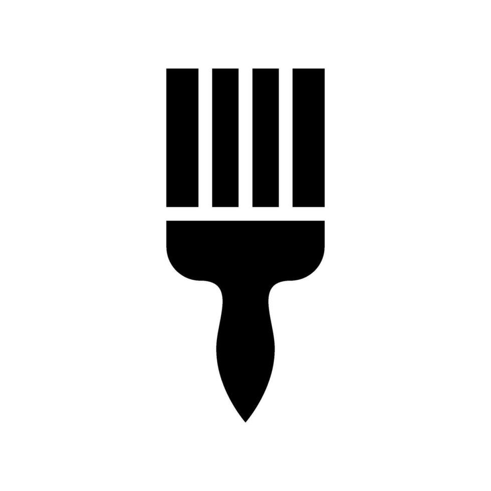 Brush Icon Vector Symbol Design Illustration