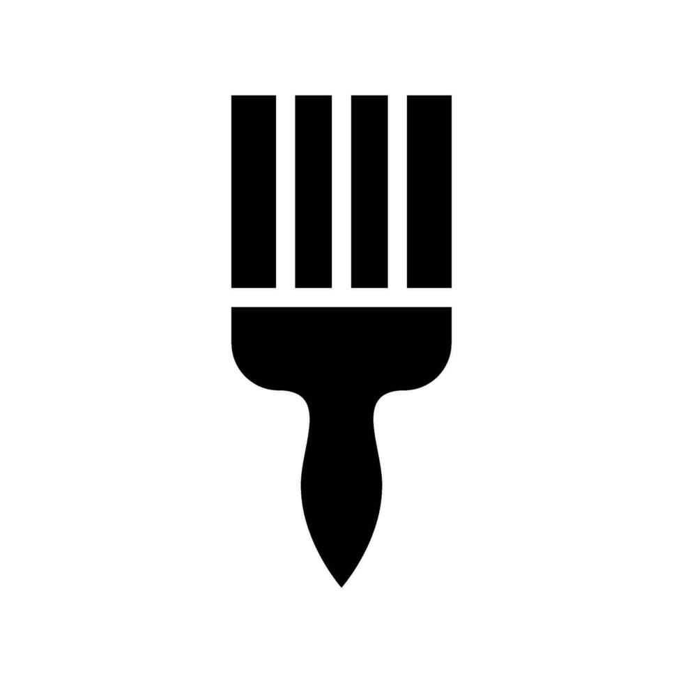 Brush Icon Vector Symbol Design Illustration