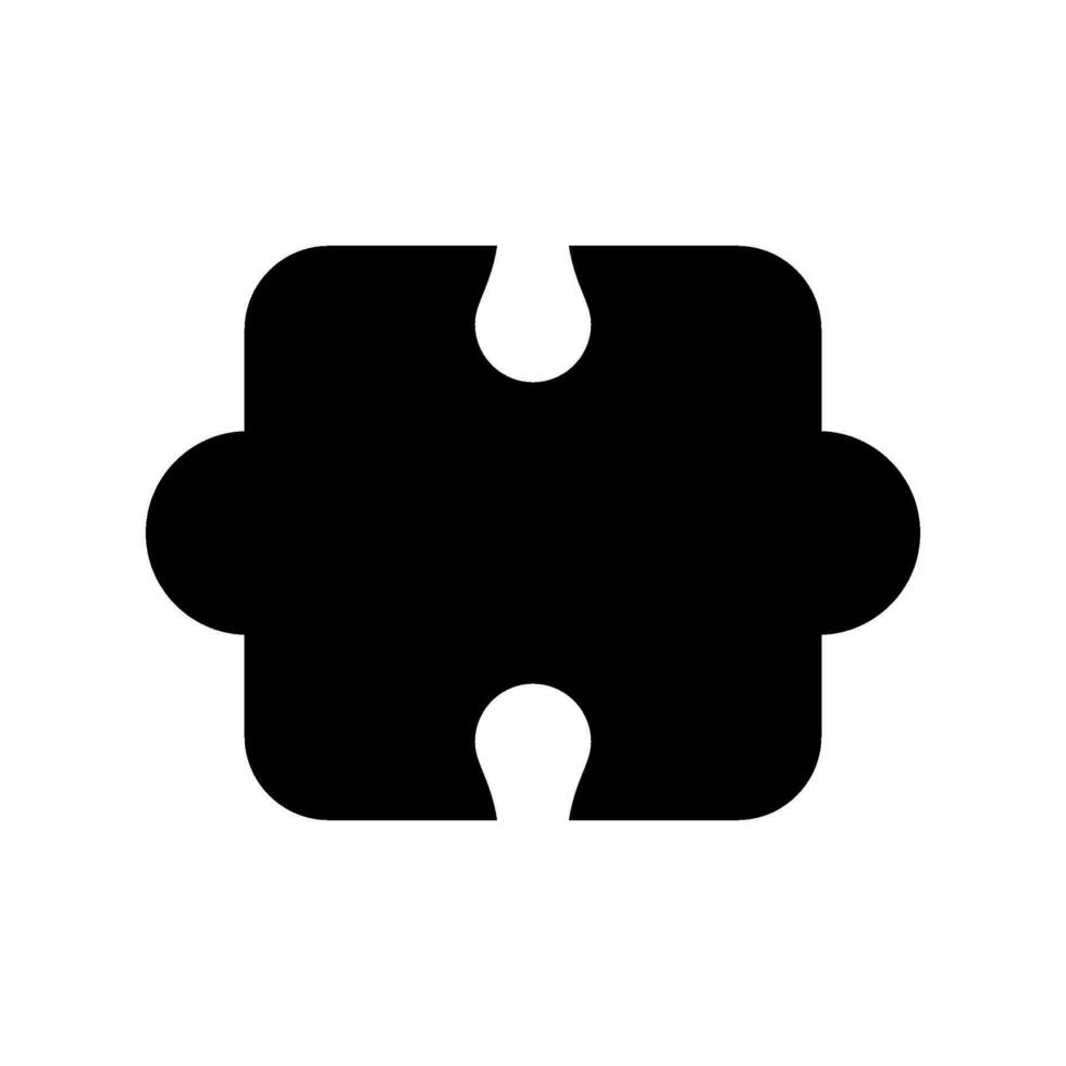 Puzzle Icon Vector Symbol Design Illustration