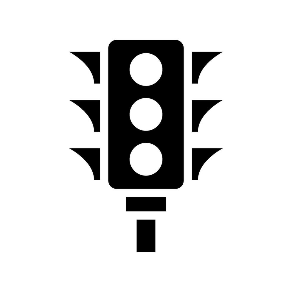 Traffic Control Icon Vector Symbol Design Illustration