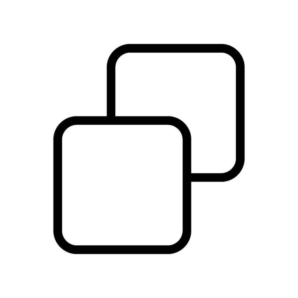 Copy Icon Vector Symbol Design Illustration