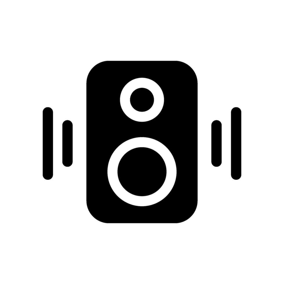 Speaker Icon Vector Symbol Design Illustration