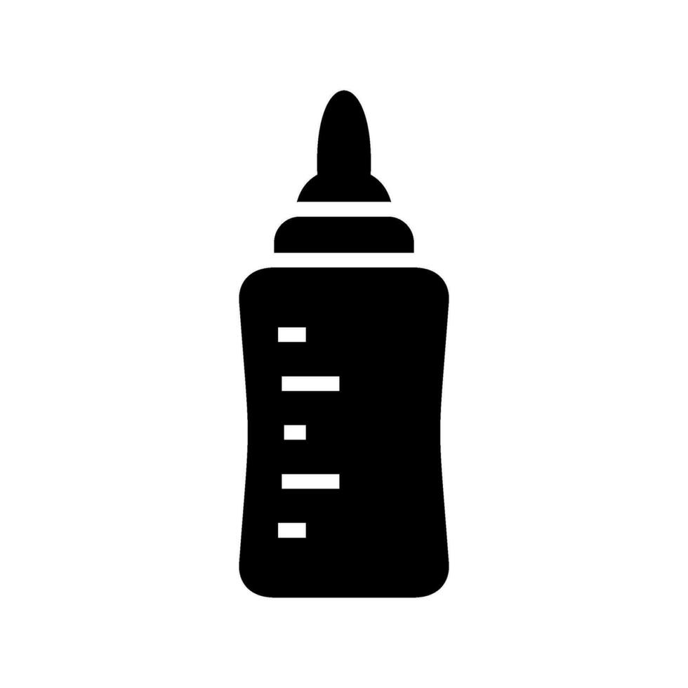 Baby Bottle Icon Vector Symbol Design Illustration