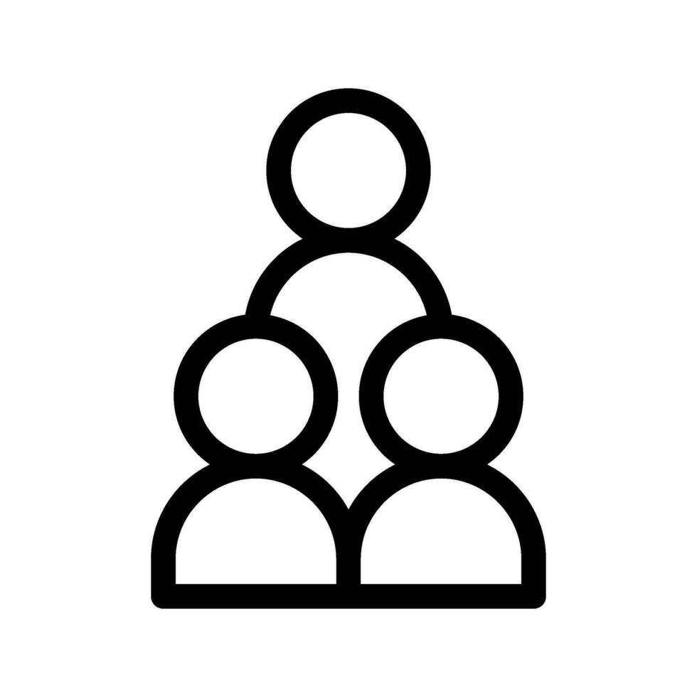 Community Icon Vector Symbol Design Illustration