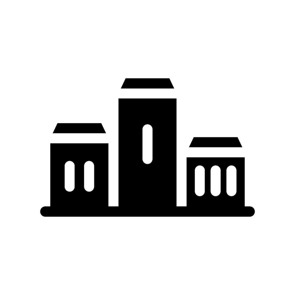 Podium Icon Vector Symbol Design Illustration