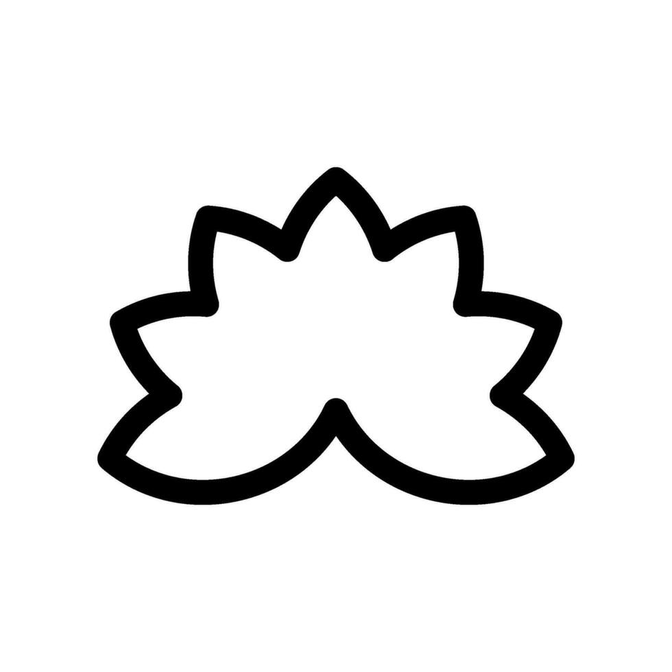 Lotus Icon Vector Symbol Design Illustration