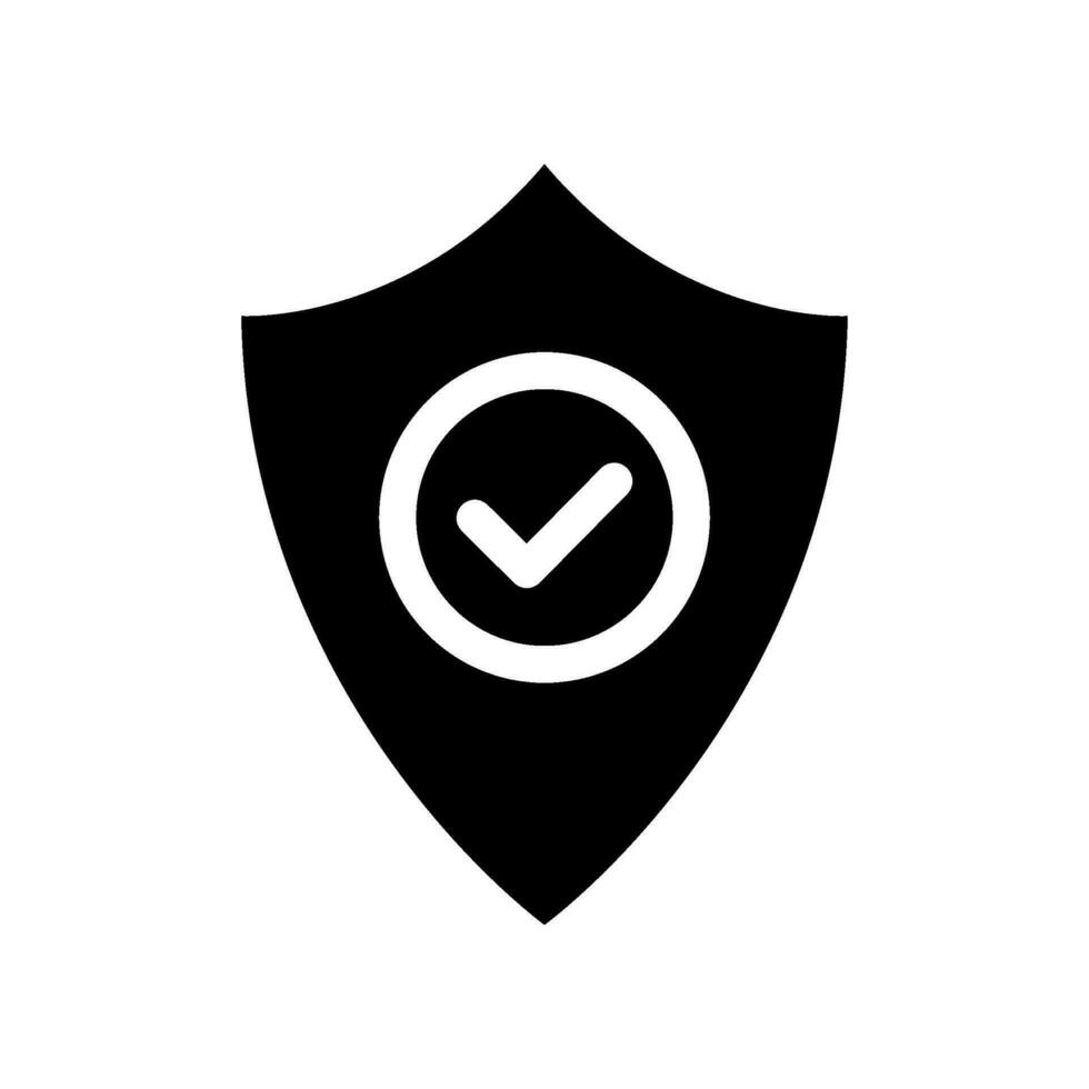 Protected Icon Vector Symbol Design Illustration