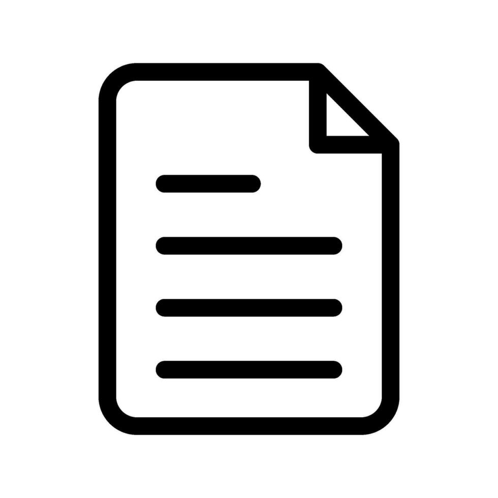 File Icon Vector Symbol Design Illustration