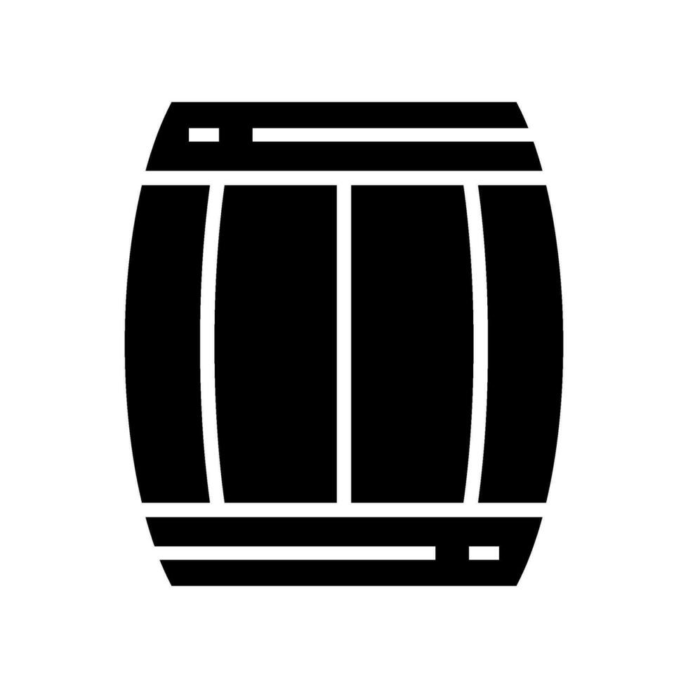 barril icono vector símbolo diseño ilustración
