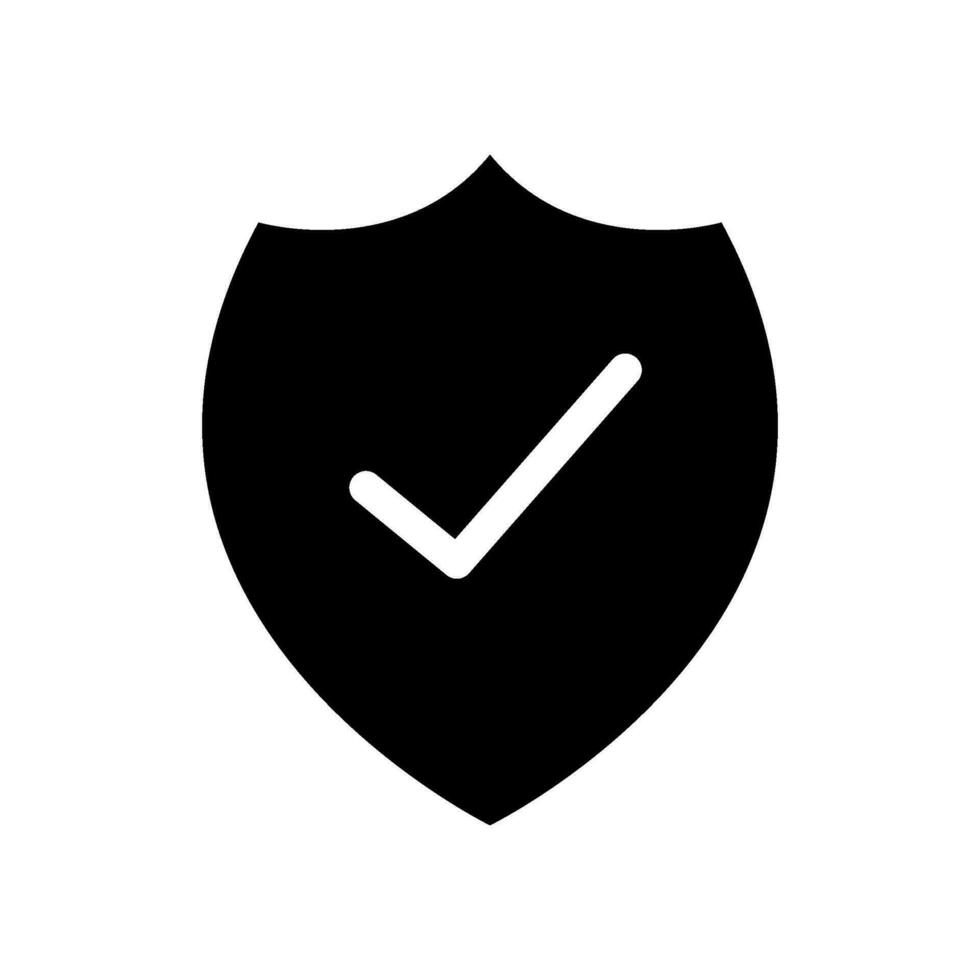 Protected Icon Vector Symbol Design Illustration