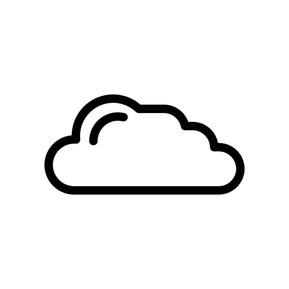 Cloud Icon Vector Symbol Design Illustration