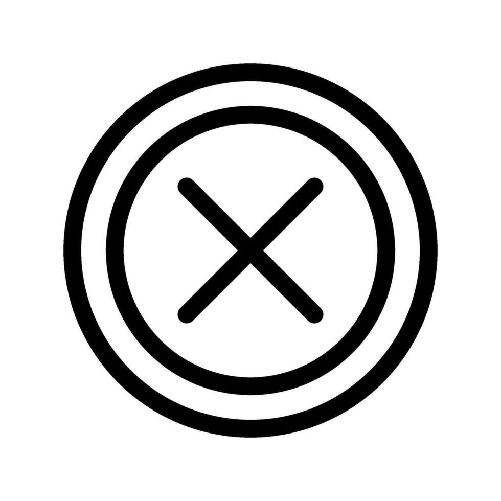 Fail Icon Vector Symbol Design Illustration