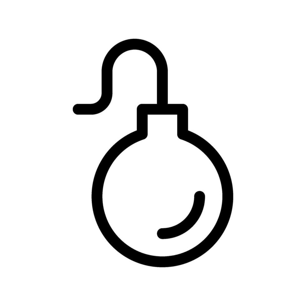 Bomb Icon Vector Symbol Design Illustration