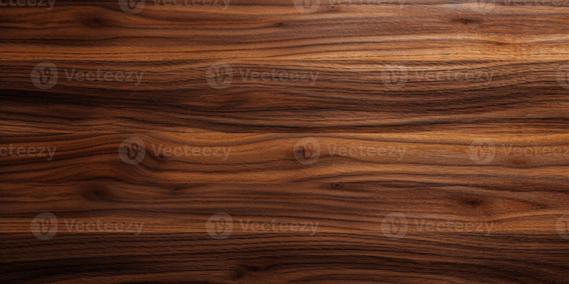 Wooden walnut texture shiny background. photo