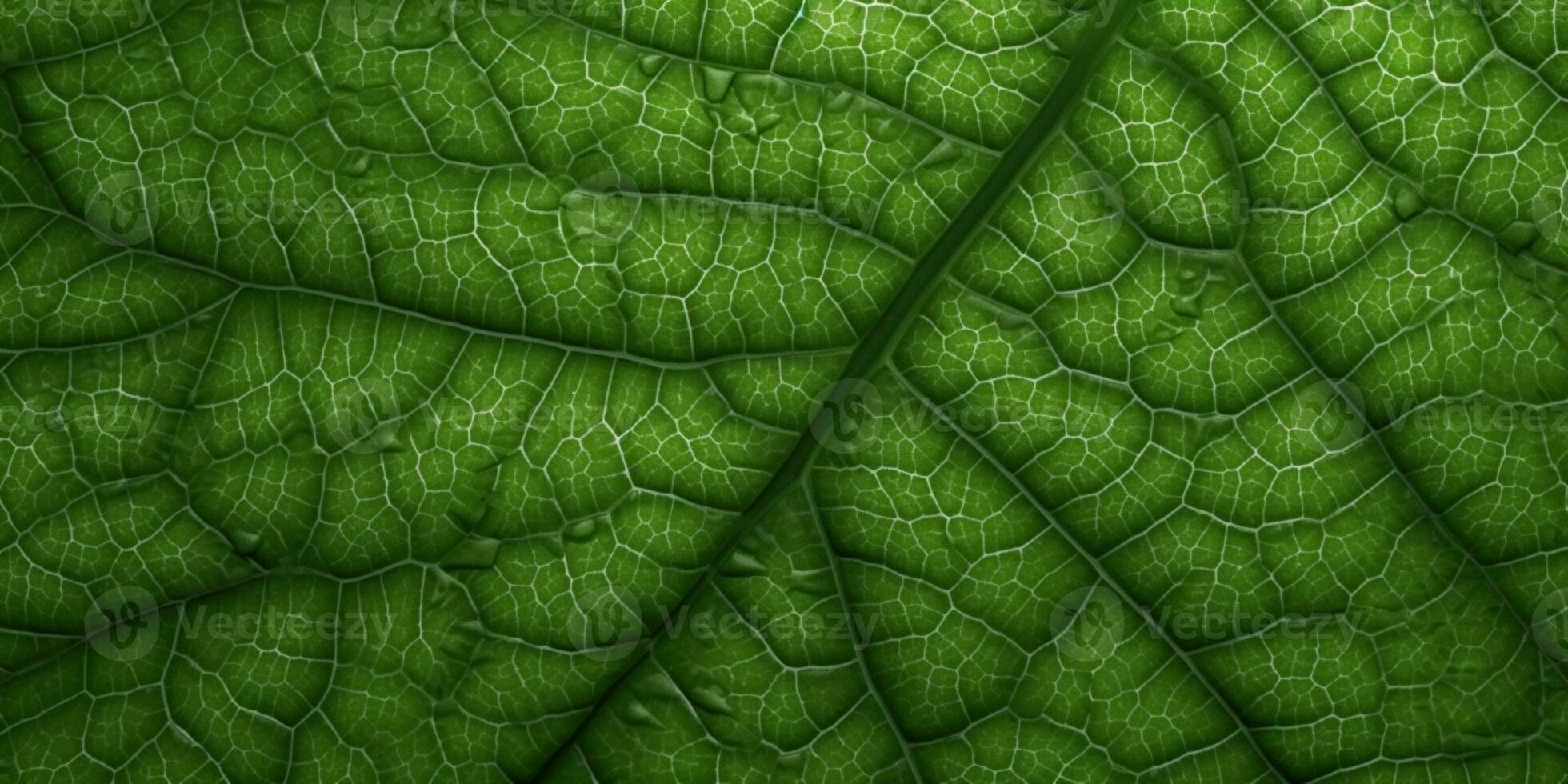 Leaf surface with foliage veins copy space background. AI Generated, photo