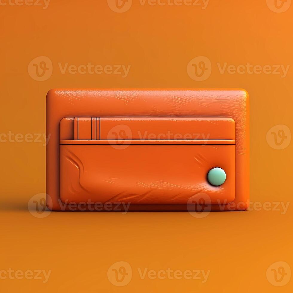 Wallet pouch financial and economic theme, photo