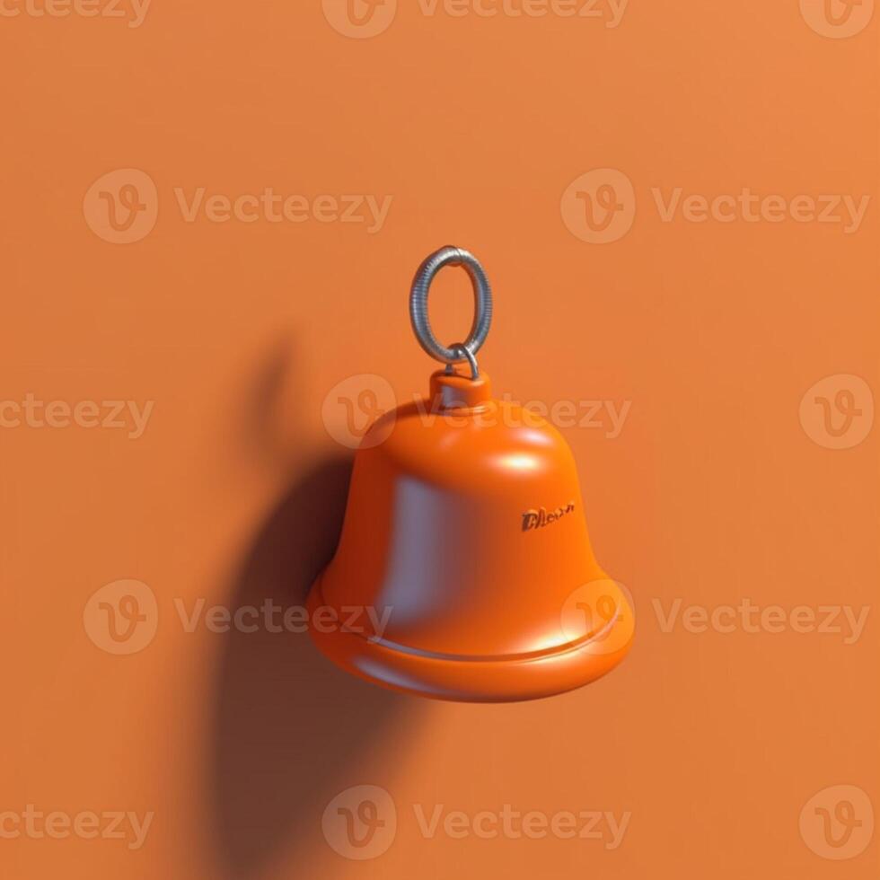 Information call bell cartoon illustration, photo