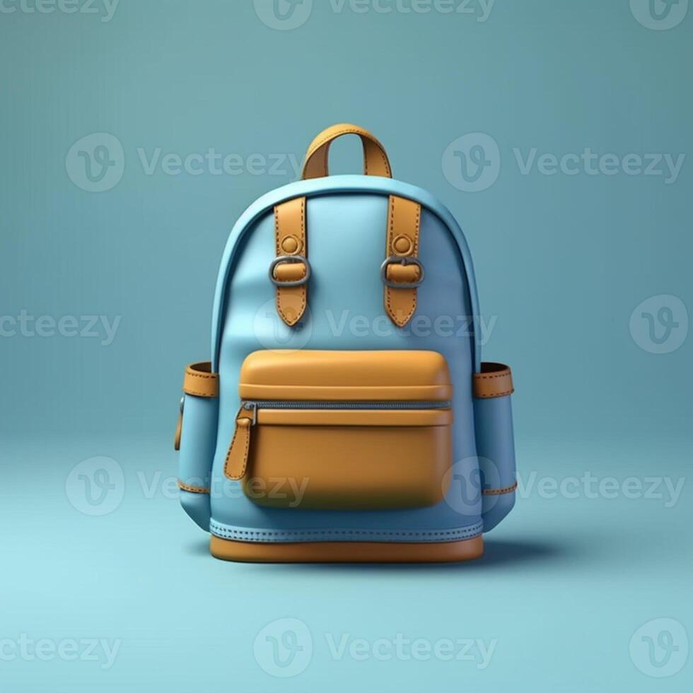 Backpack for student and traveler , photo