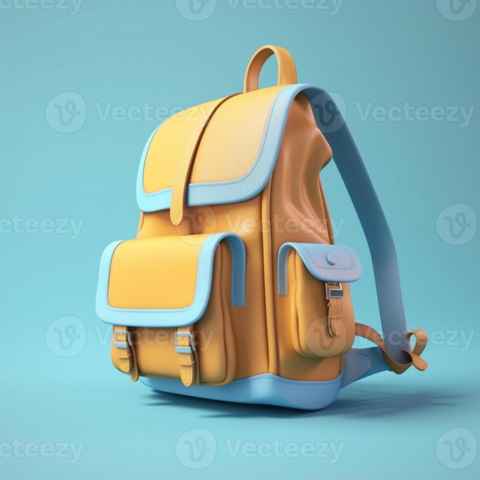 Backpack for student and traveler , photo