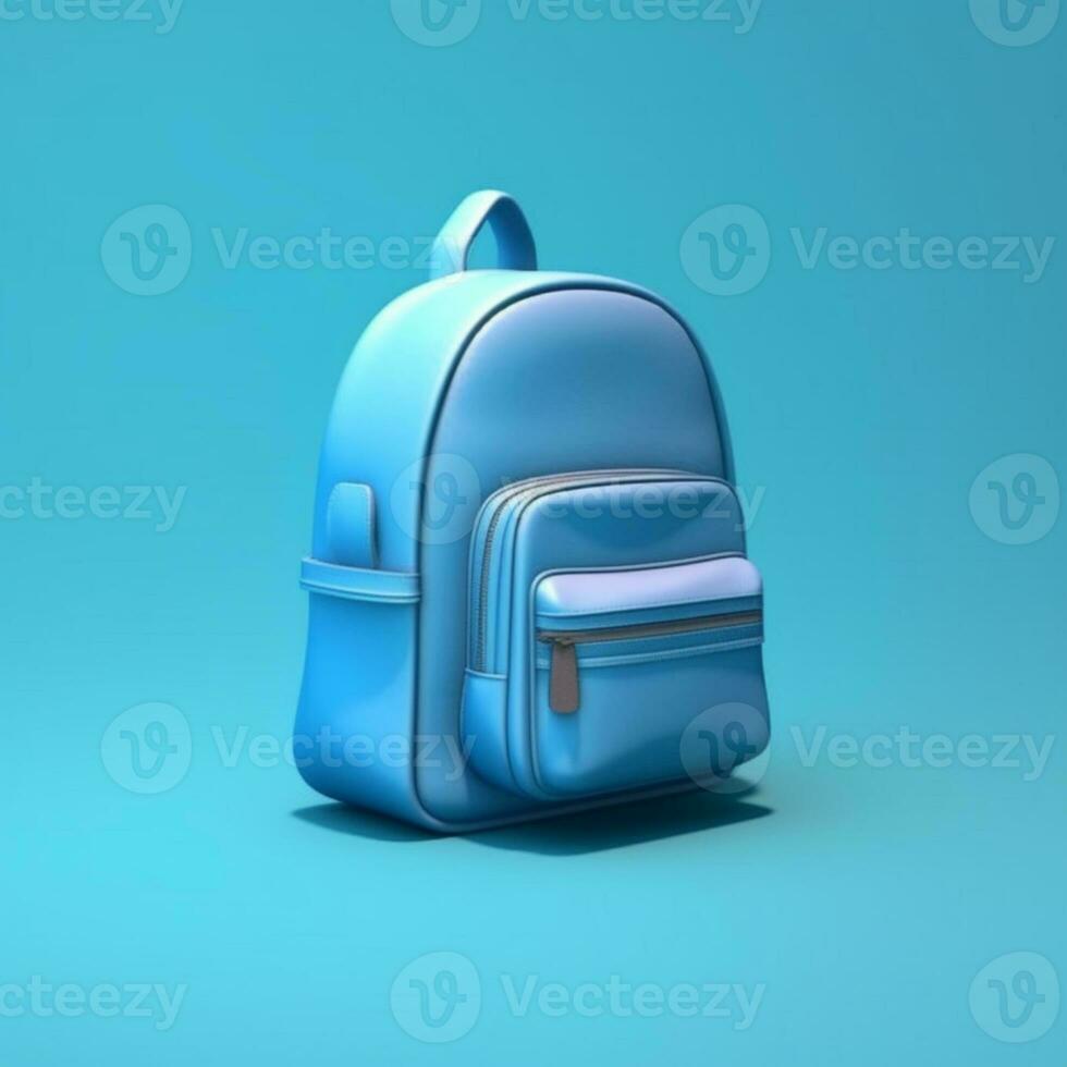 Backpack for student and traveler , AI Generated photo