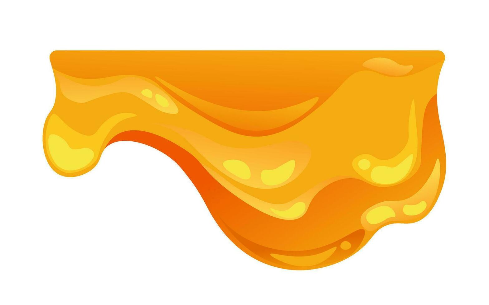 Honey liquid, sweet nectar or flower fluid vector