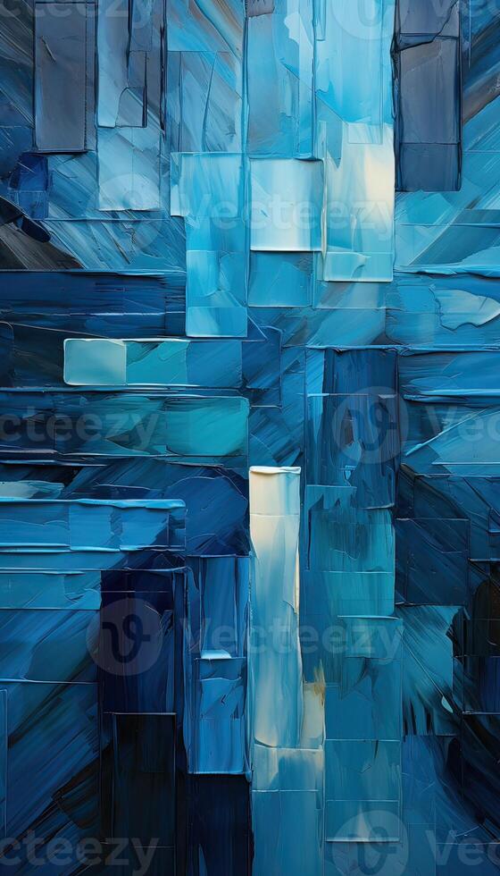 illustration of dark monochrome liken blue, texture, abstract, psychedelic, vibrant background photo