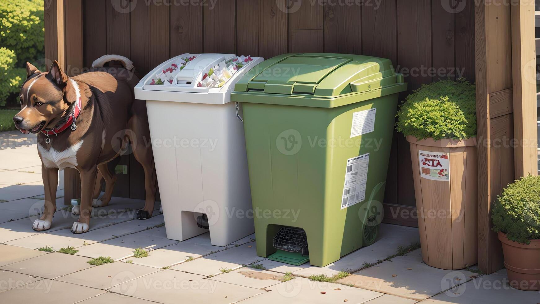 Keeping Our Parks Clean A Sustainable Solution for Dog Waste. . photo