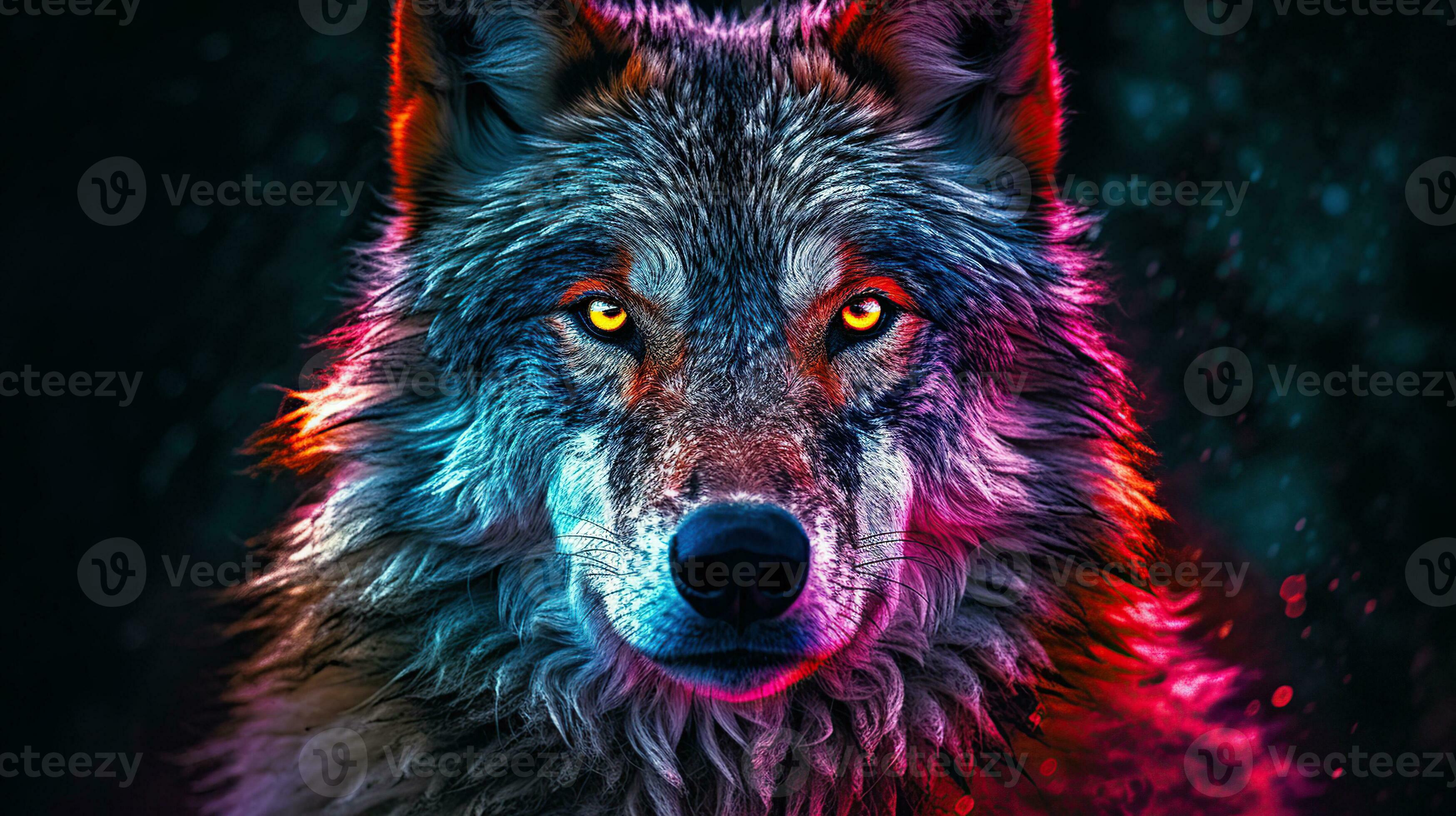 wolf highly detailed cinematic Generative AI 26202226 Stock Photo at ...