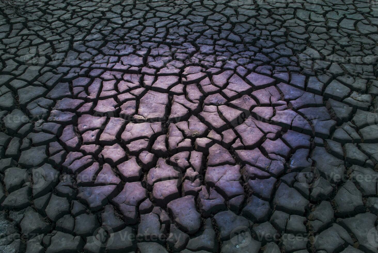 Broken soil in Pampas environment , Patagonia, Argentina. photo